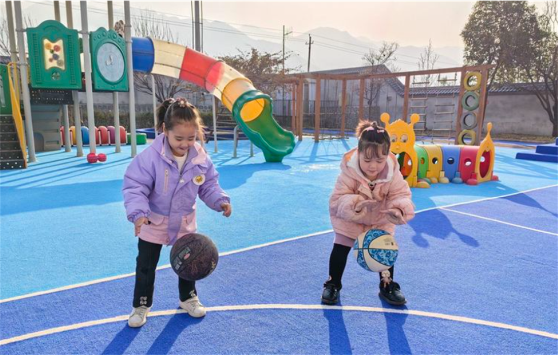 幼儿园场地设计，JXF吉祥坊幼儿园专用地弹坪